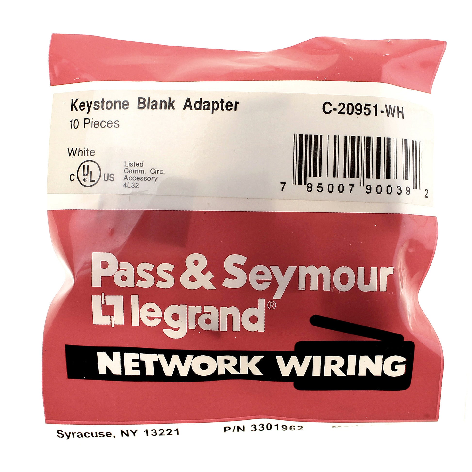 Pass & Seymour Legrand C-20951-WH