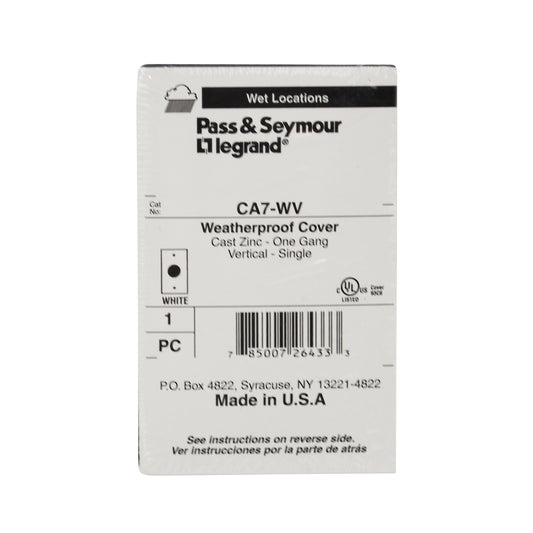 Pass & Seymour Legrand CA7-WV