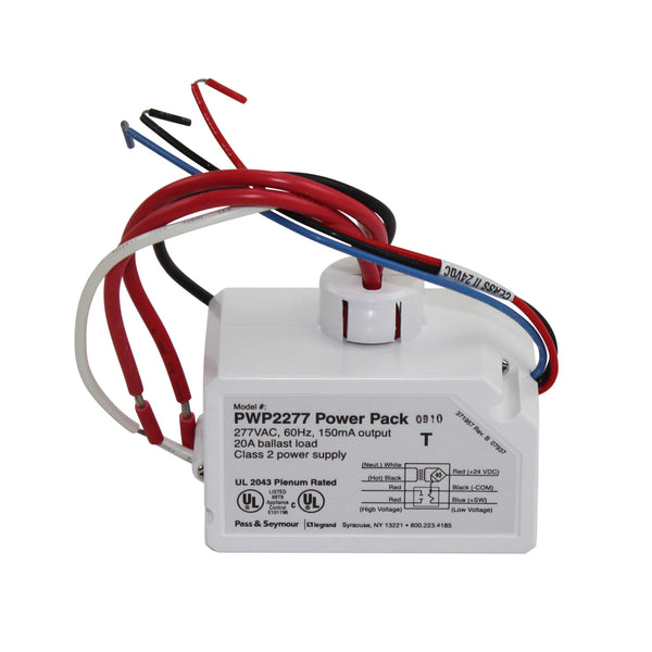 Pass & Seymour PWP2-277 Universal Power Pack 277VAC Occupancy