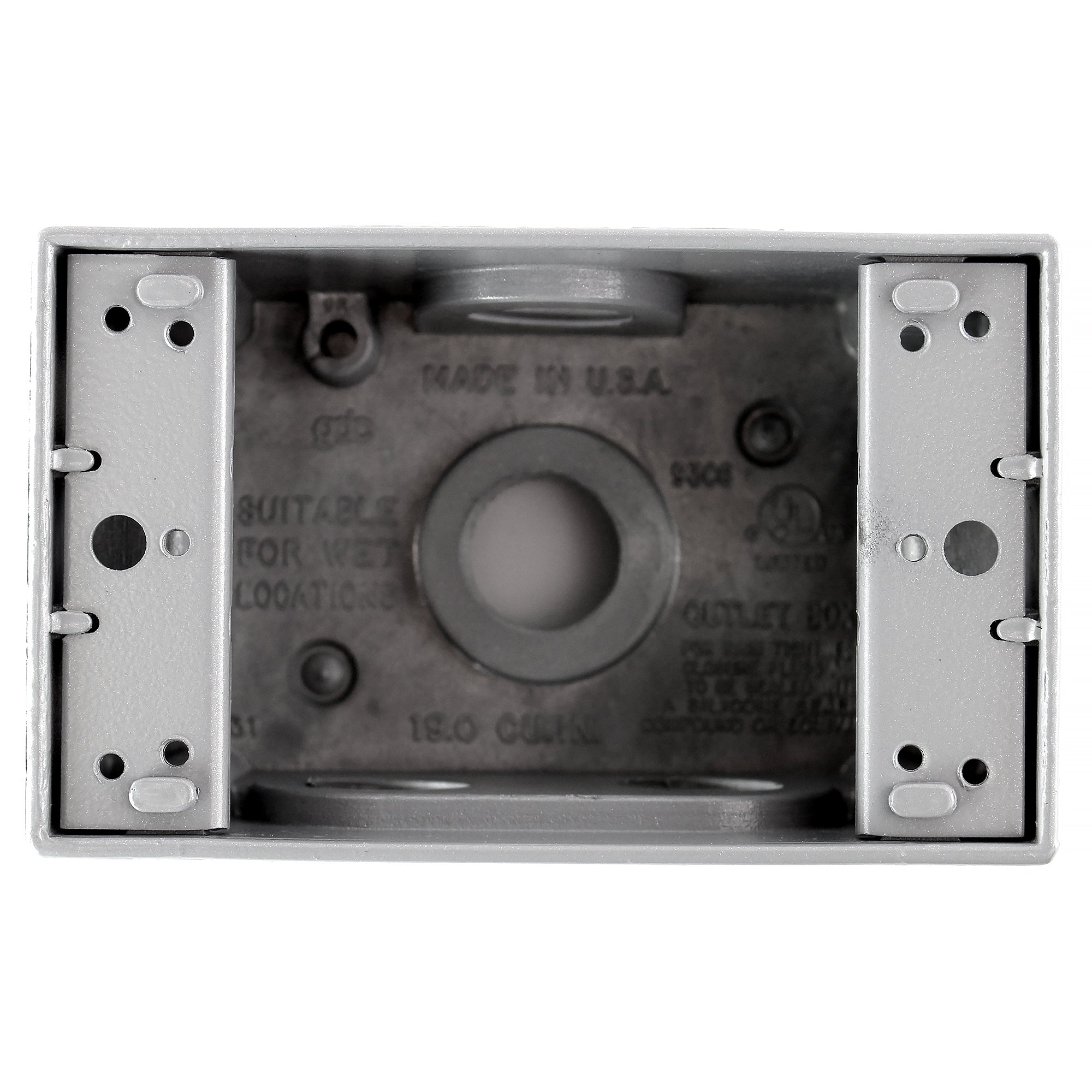 Wph26 Pass & Seymour WPB24-H Weatherproof Electrical Box, Horizontal, (6) 1 ...