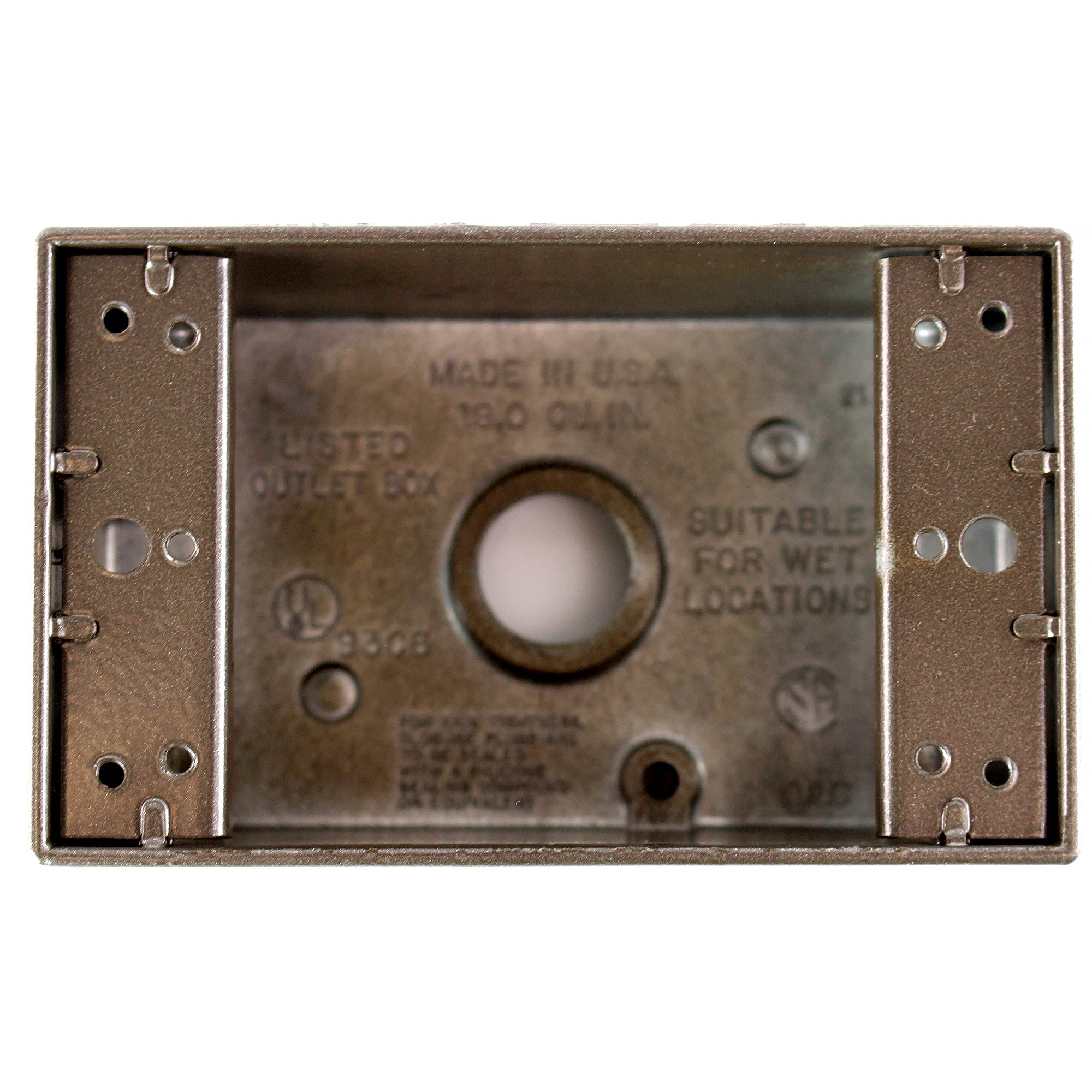 Wph26 Pass & Seymour WPB25-BR Weatherproof Electrical Box, (6) 1/2& Holes, B ...