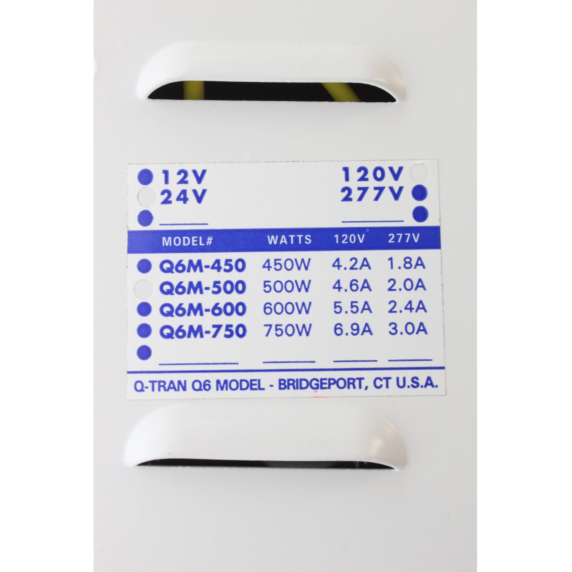 Q-Tran Q6M500DT-120-24-2X15+CK-L