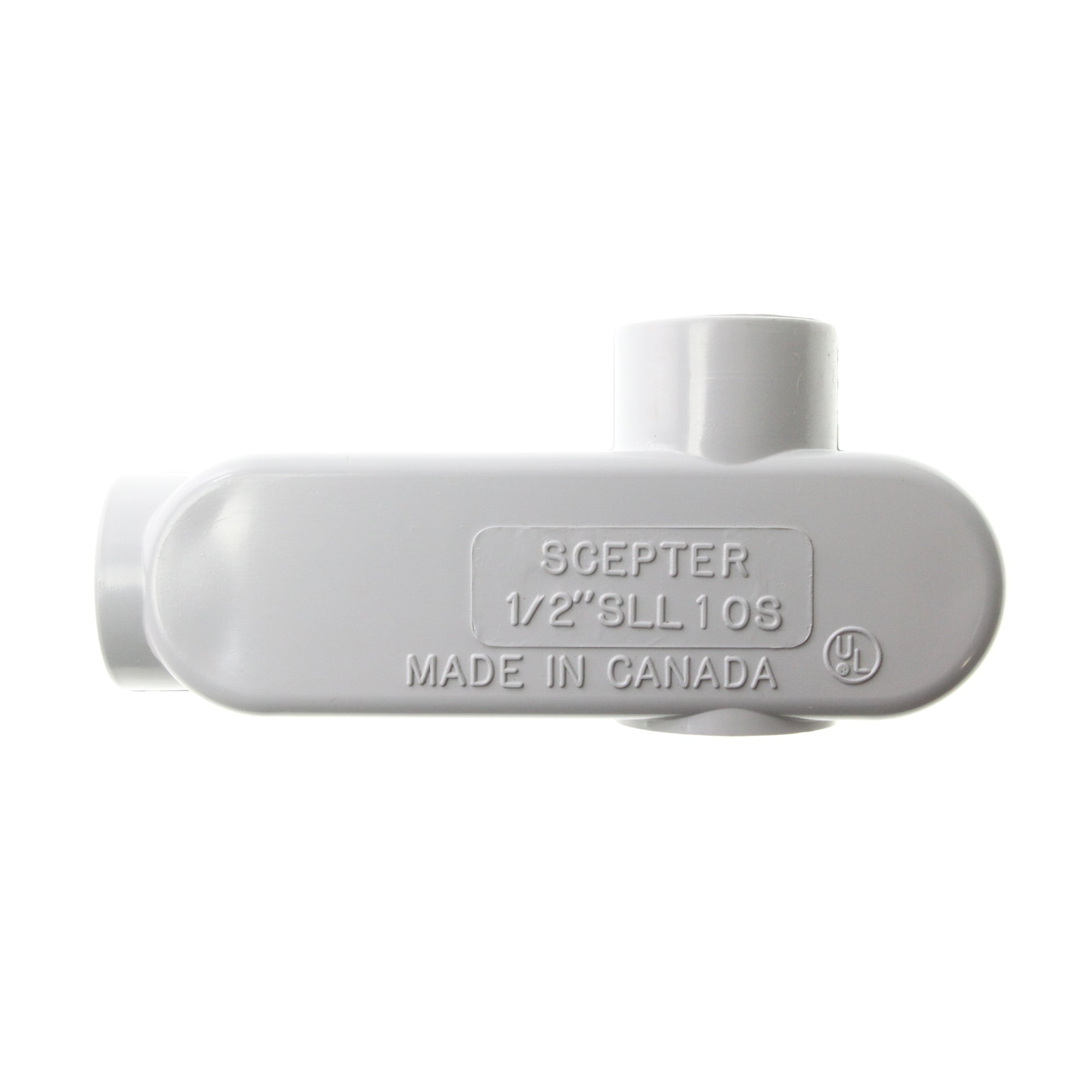 Light Ridge Line Pvc Ridgeline Pipe SLL10S 077521 1/2& Rigid Pvc Type Ll Conduit Access Fit ...