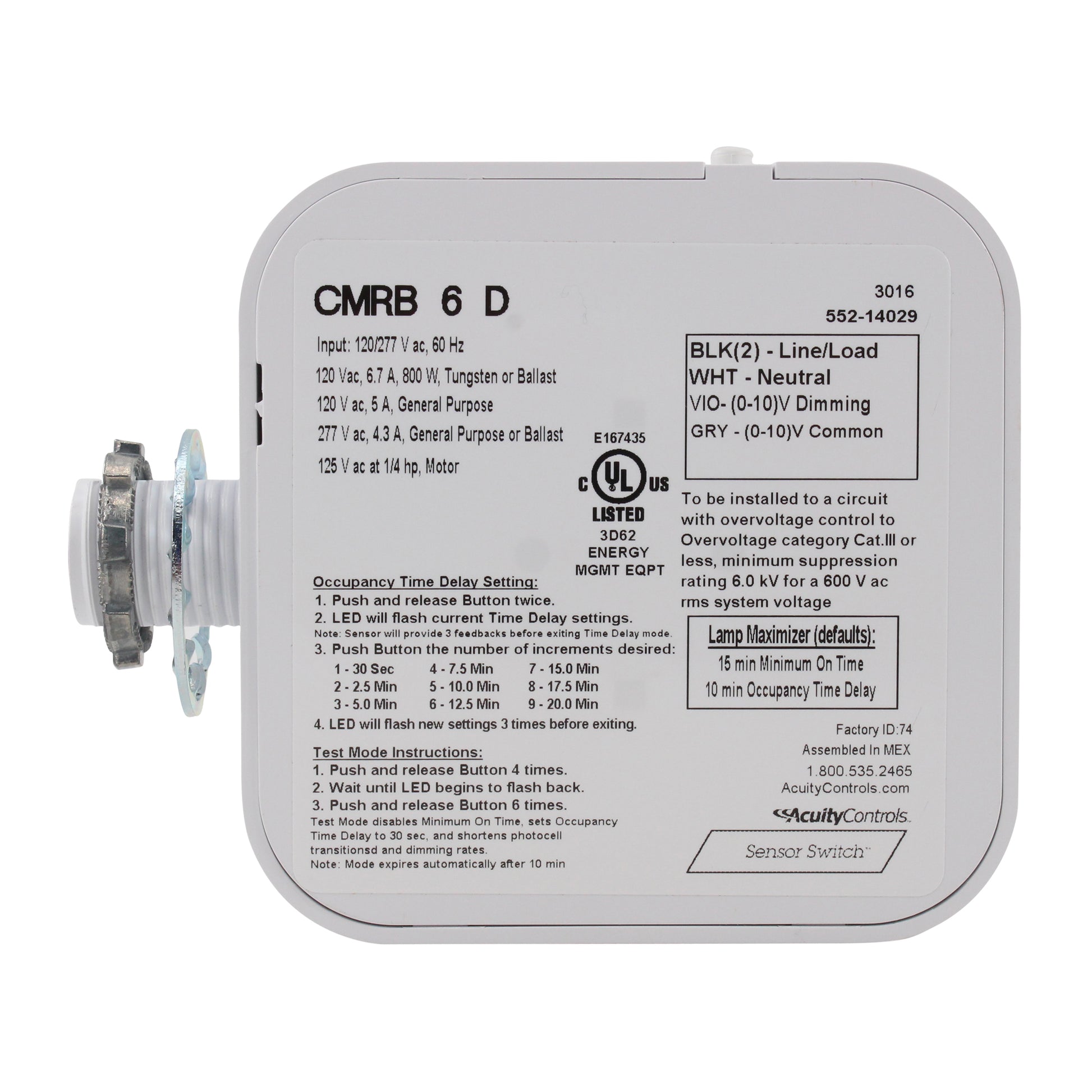 Sensor Switch CMRB-6-D