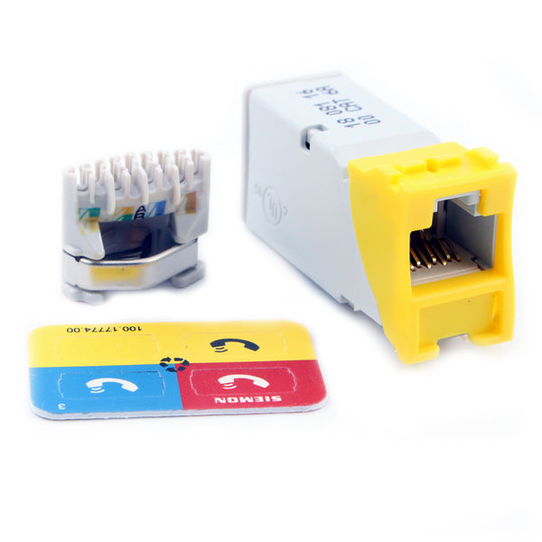 Siemon Z6A-05 Zmax Hybrid CAT6A Modular Jack, Utp, RJ45, 10GIG