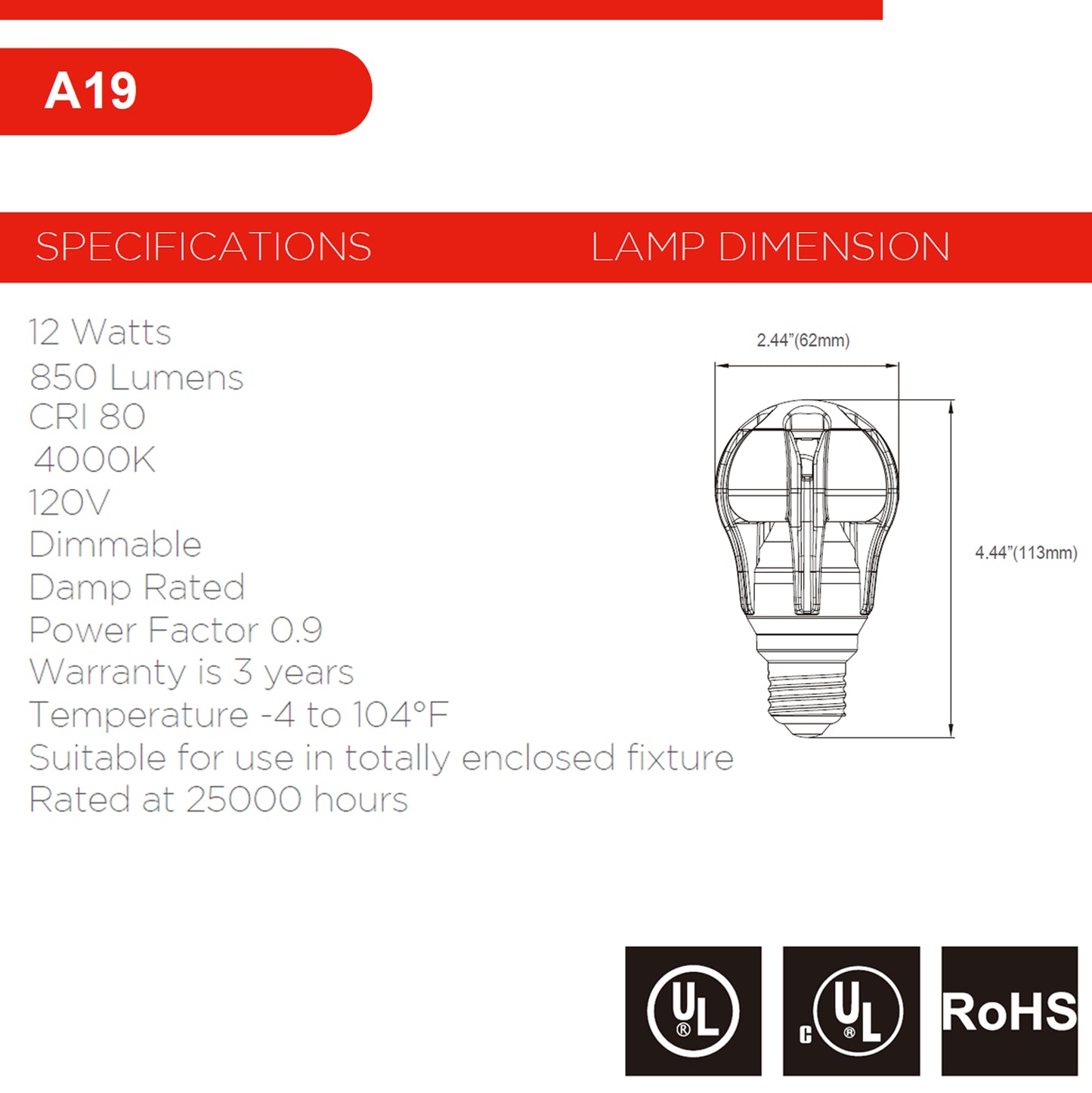 Sengled A194000KNAE26W