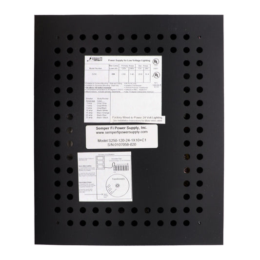 Semper Fi Power Supply S250-120-24-1X10+C1