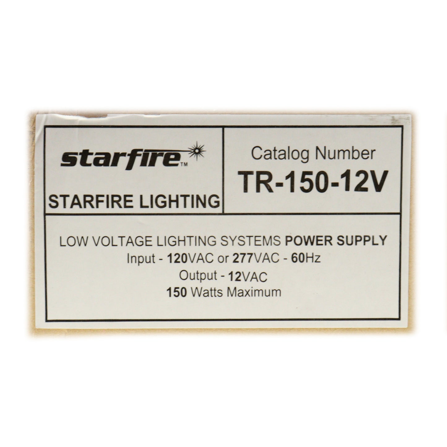 StarFire Lighting TR-150-12V