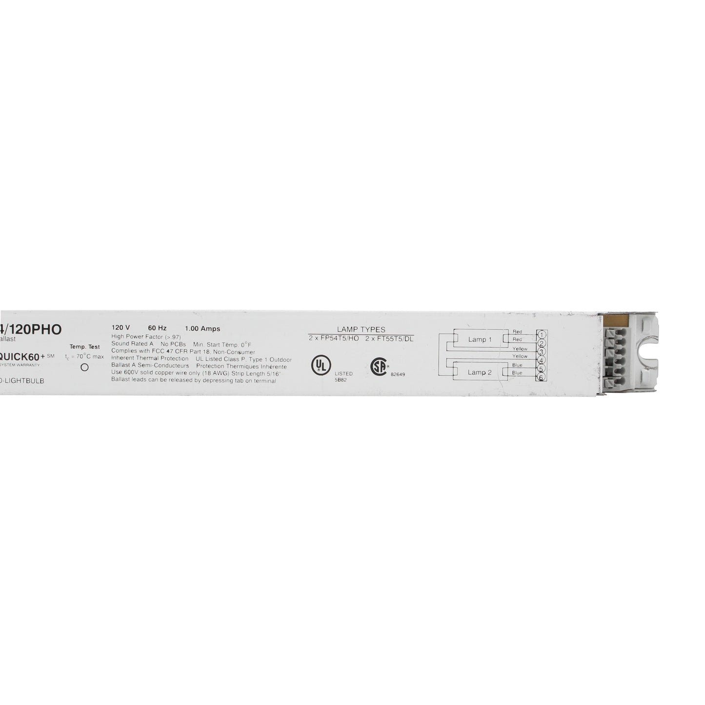 Sylvania QT2x54/120PHO