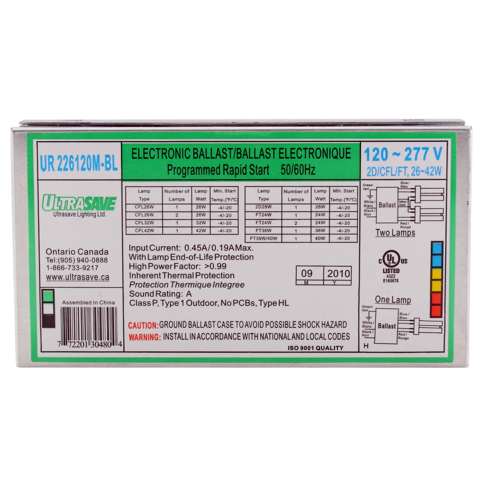 Ultrasave ballast deals