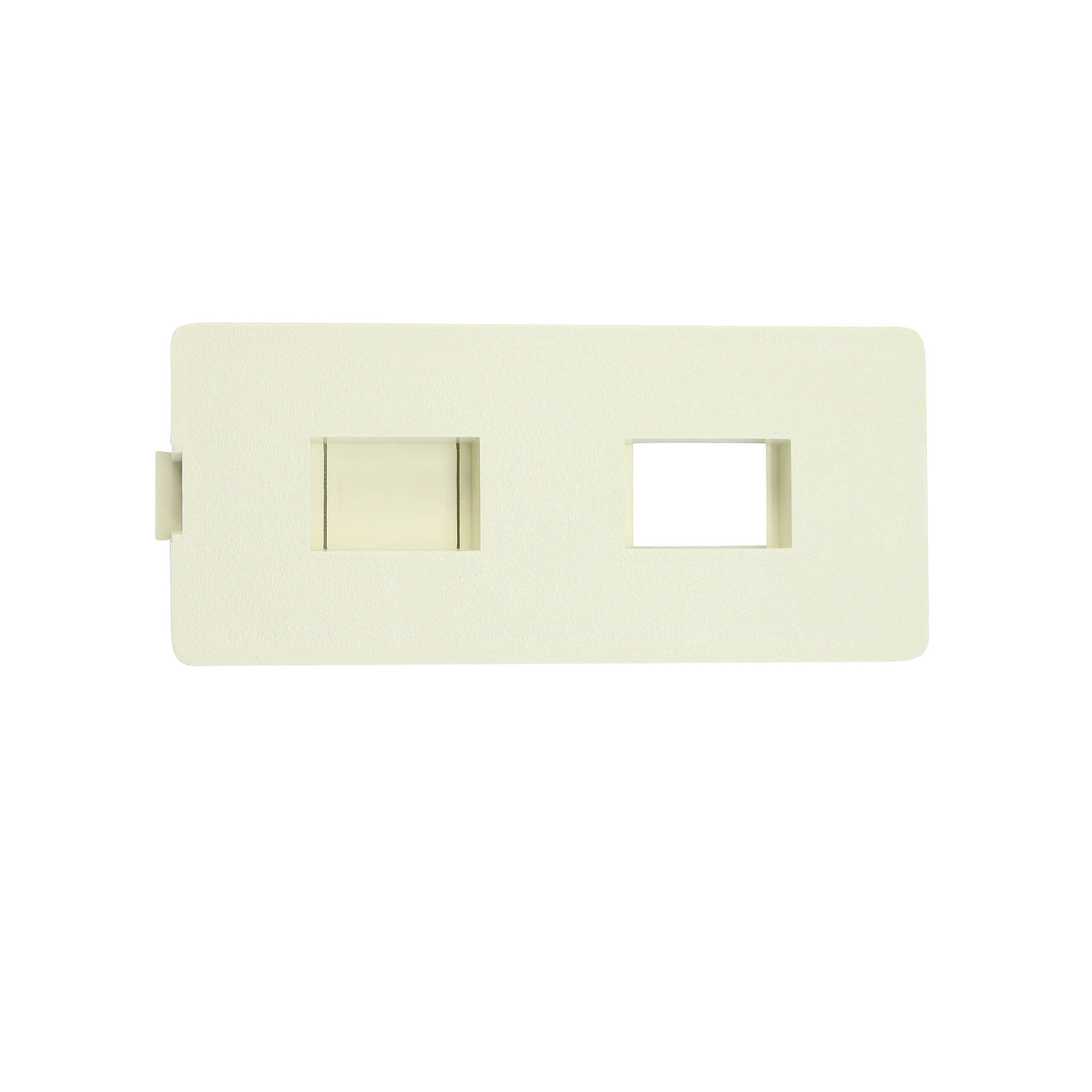 WIREMOLD 5507FRJ FLUSH DUAL RJ CONNECTOR FACEPLATE 5500 SERIES RACEWAY ...