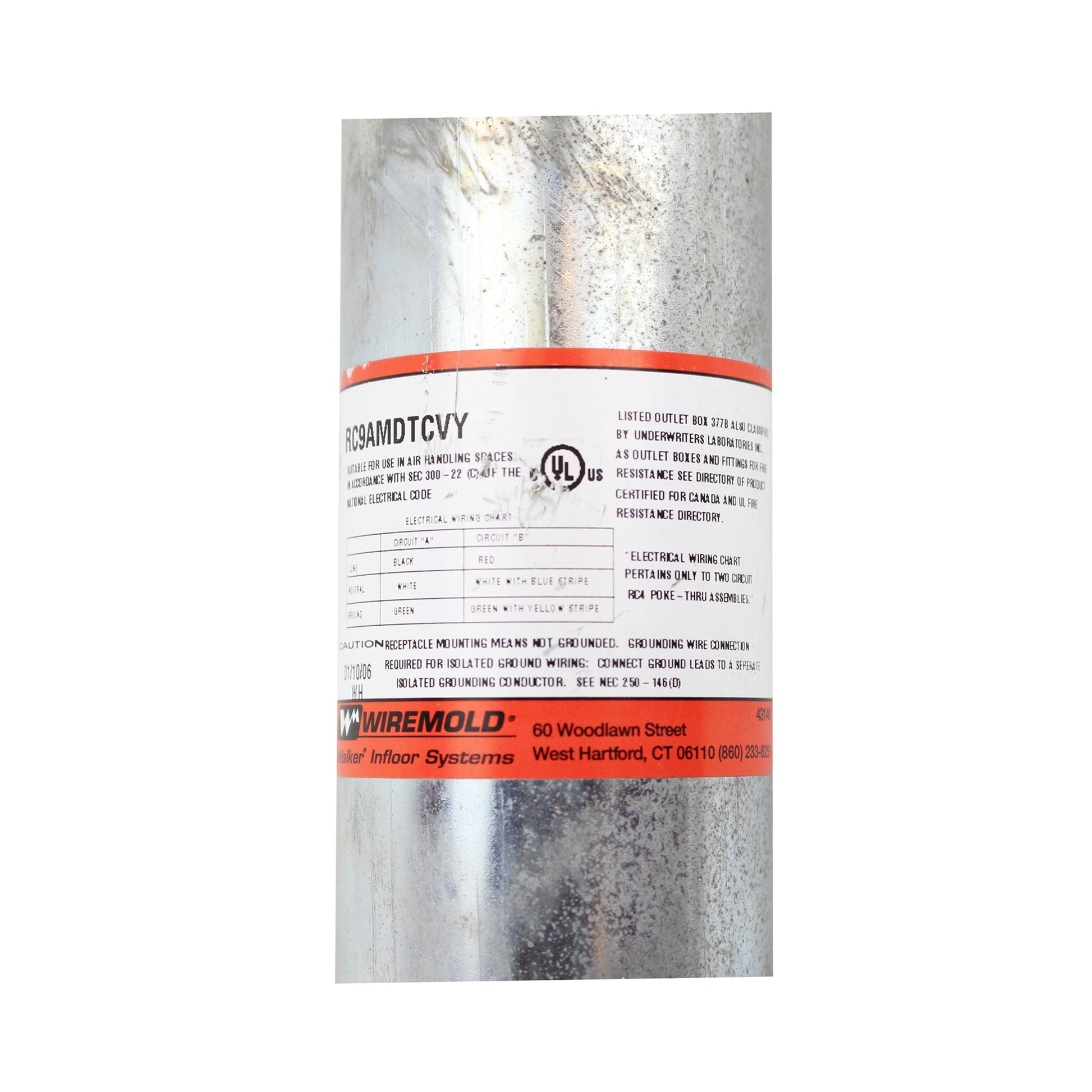 Wiremold RC9AMDTCVY