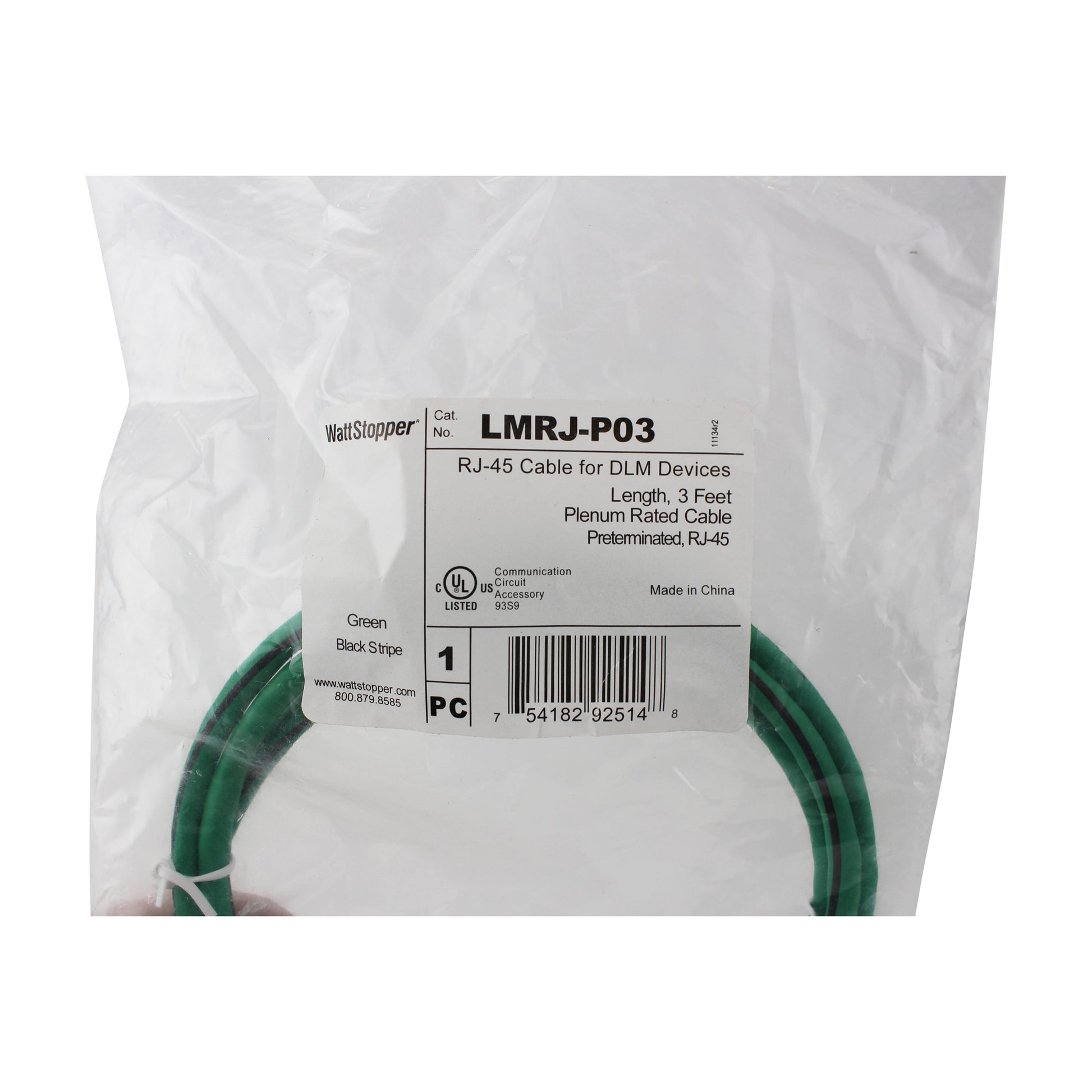 Wattstopper LMRJ-P03