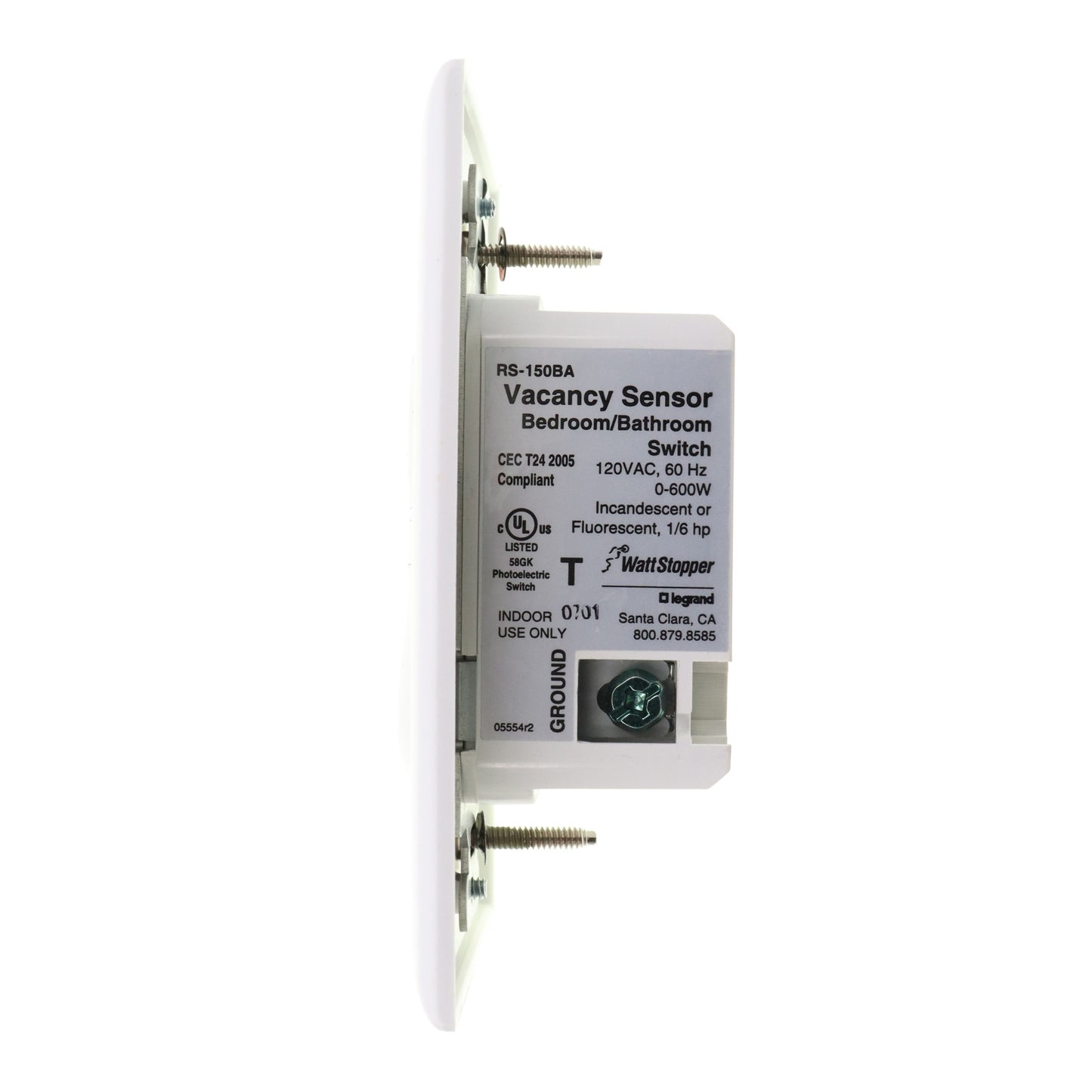 Wattstopper RS-150BA-W-CS
