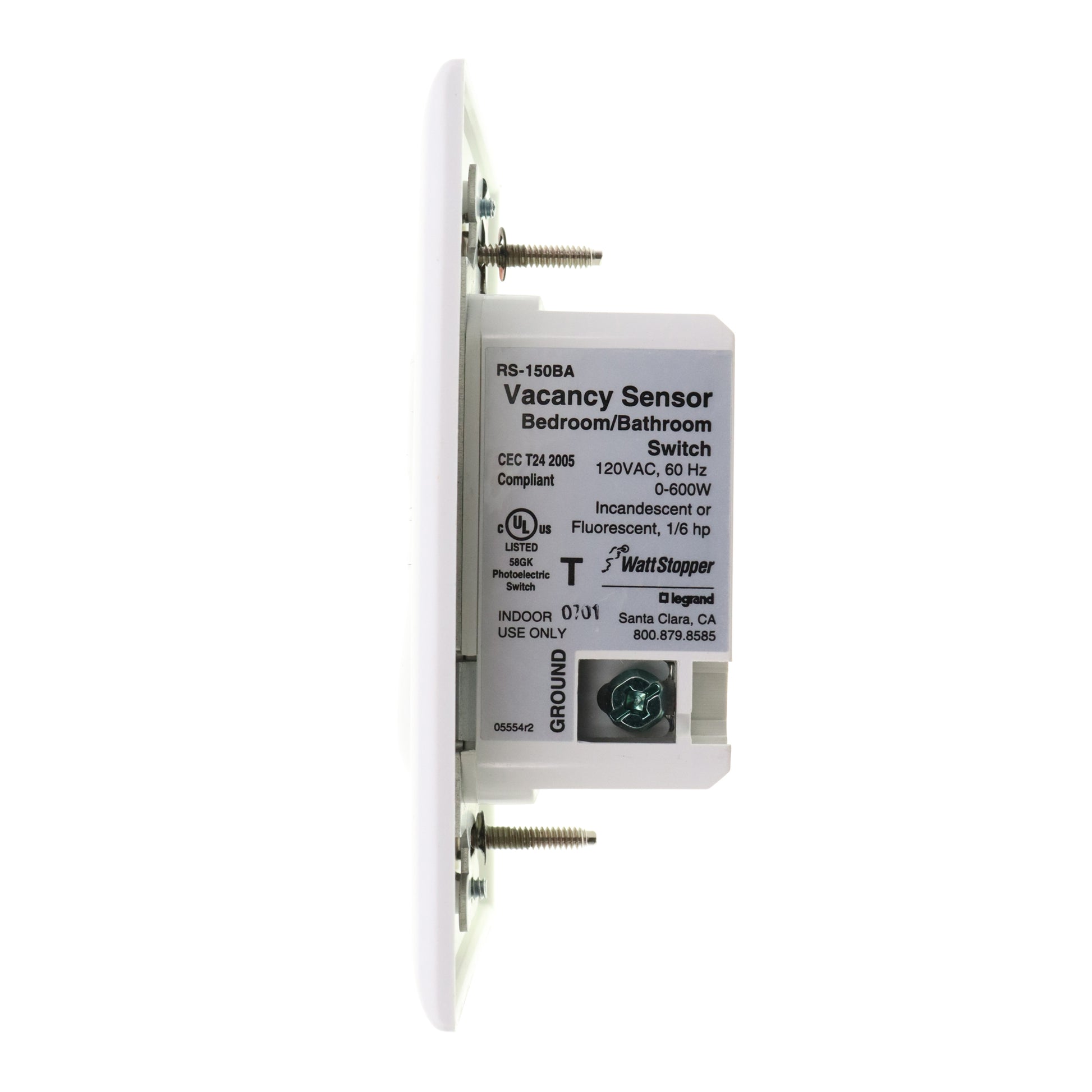 Wattstopper RS-150BA-W-CS
